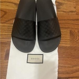 Brand New Gucci Black Slides